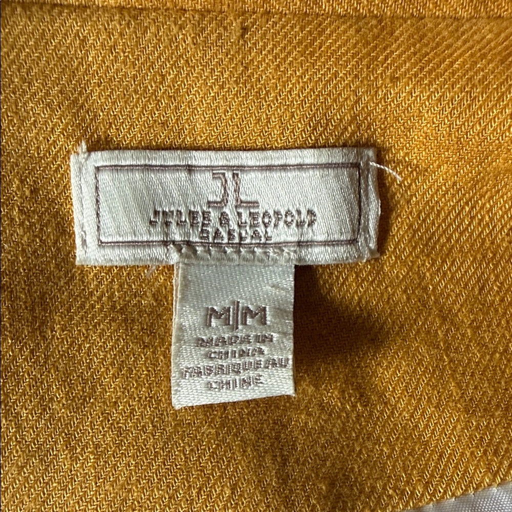 Jules & Leopold Casual Yellow Ruched Sleeve Jacket